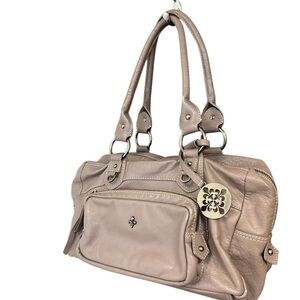 Patrick Cox mauve/gray/purple large Shoulder Bag with Slouchy Design- EUC!!!